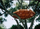 Treehouse or treedeck? A place to enjoy life, relax and rest a spell